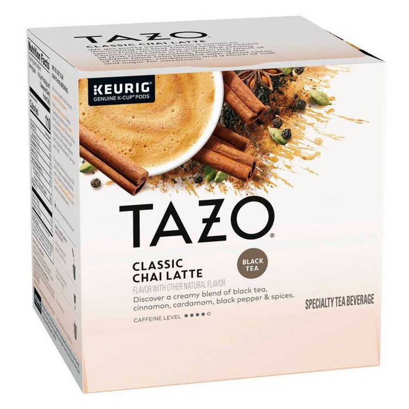 Tazo Classic Chai Latte Black Tea Keurig K-Cups – 12ct