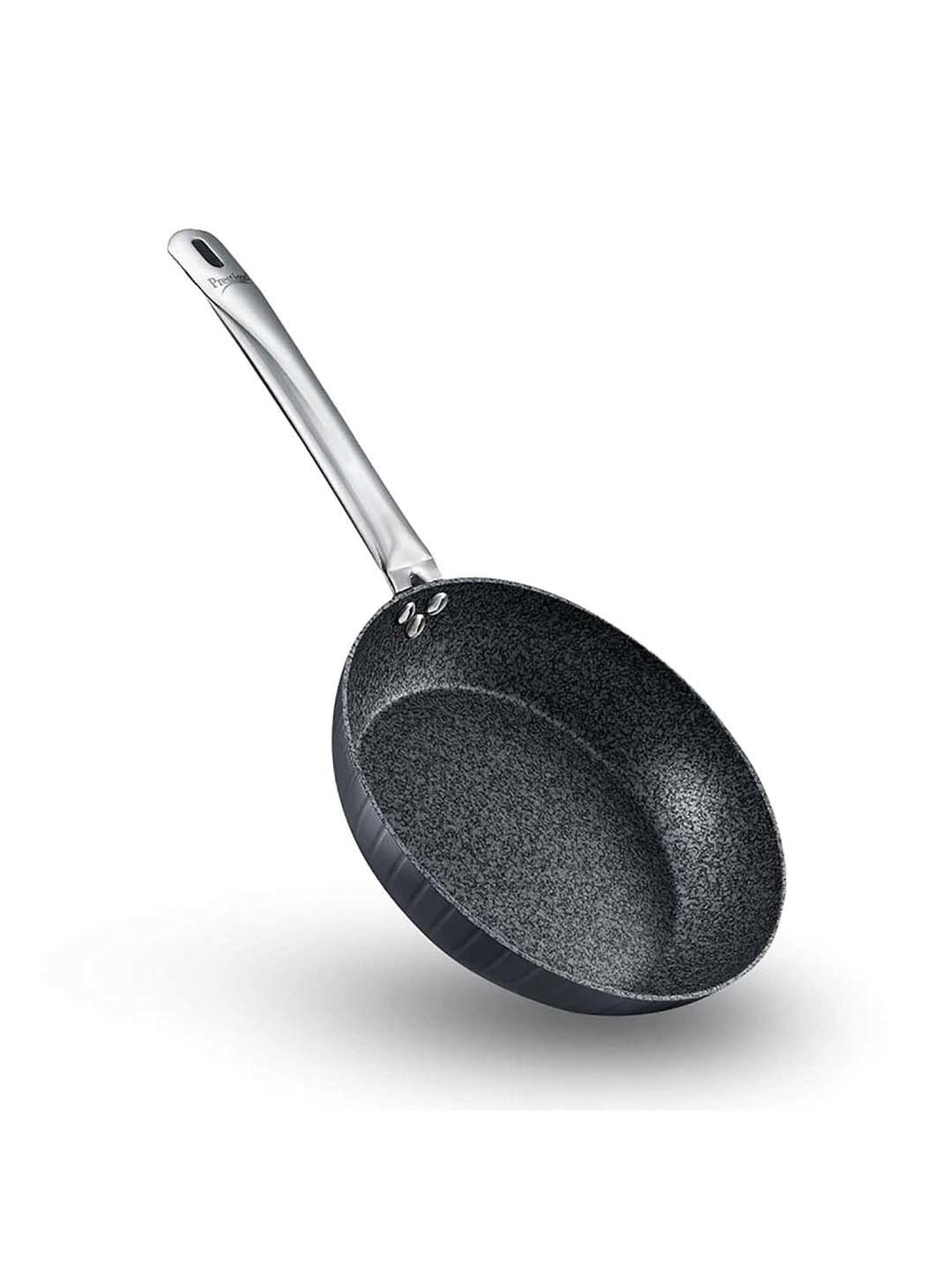 Prestige Black Hard Anodised 20 cm Non-Stick 6-Layer Fry Pan (1.1 L)