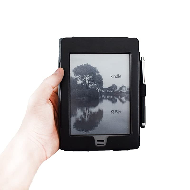 d01200 case Flip Cover for Touch (2012 Old Model) case, Folio Soft Cover for D01200 Touch ebook Reader Book case Pouch Bag Sleeve (Black)