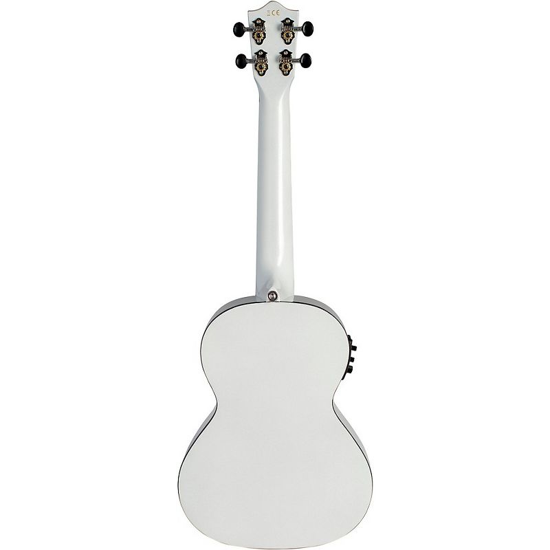 Lanikai Julia Michaels Signature Tenor Acoustic-Electric Ukulele White