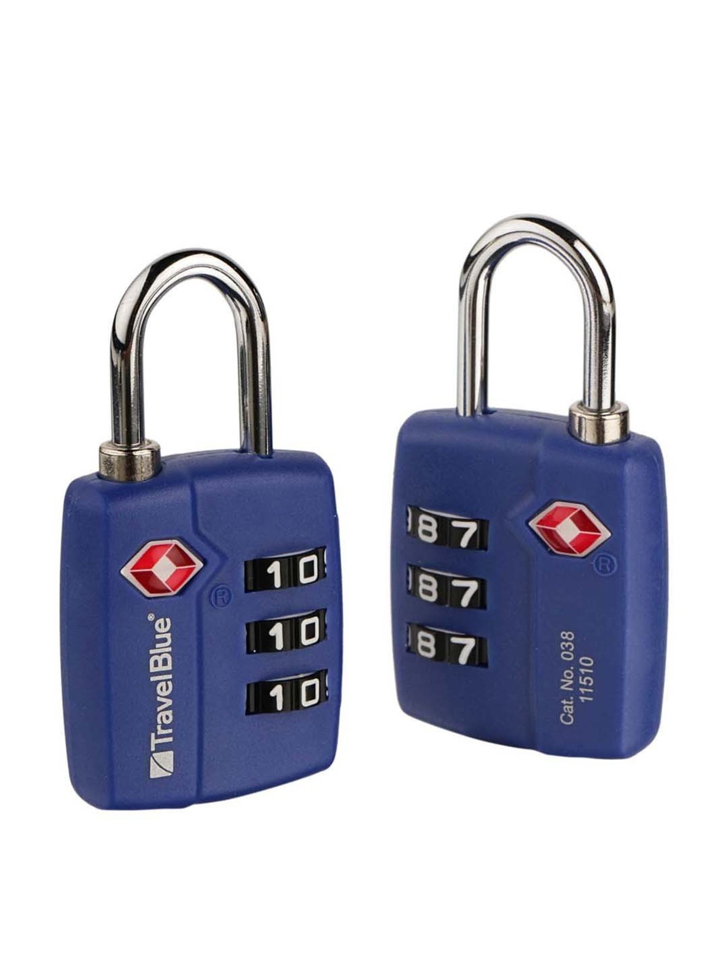 Travel Blue Blue TSA Lock - Pack of 2