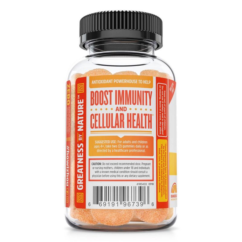 Zhou Vitamin C+ Dietary Supplement Gummies - Rose Hips & Bioflavonoids - 60ct