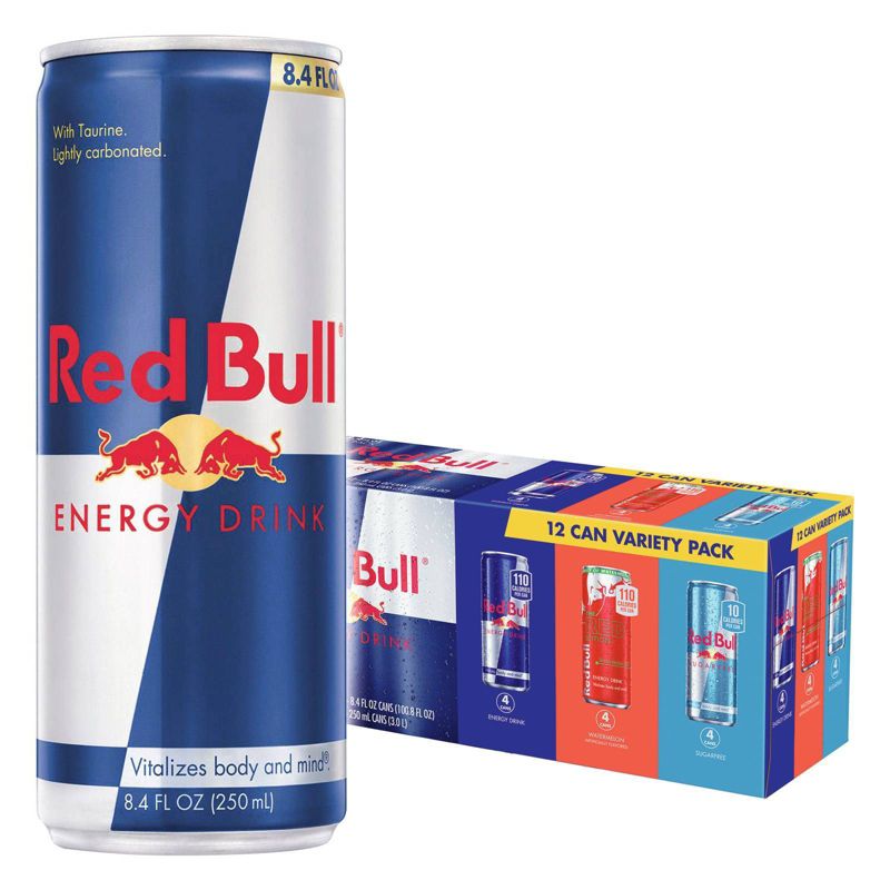 Red Bull Variety Pack Energy Drink - 12pk/8.4 fl oz Cans
