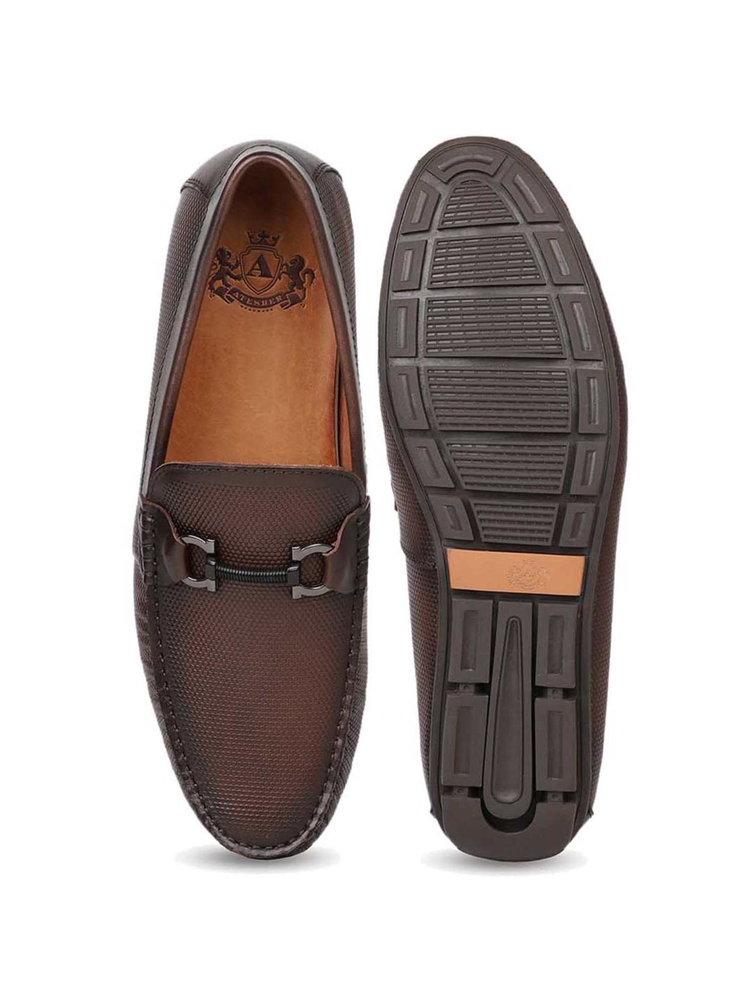 Atesber by Inc.5 Men's Coffee Casual Loafers