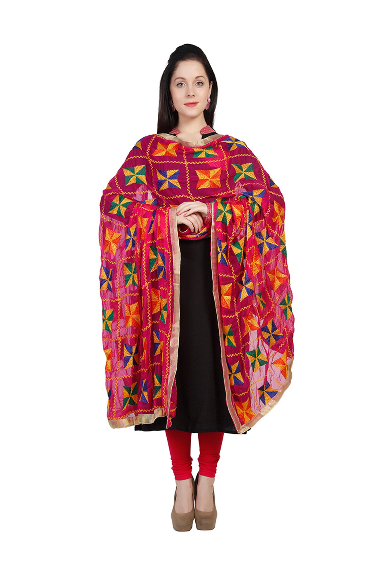 Dupatta Bazaar Pink Dupatta