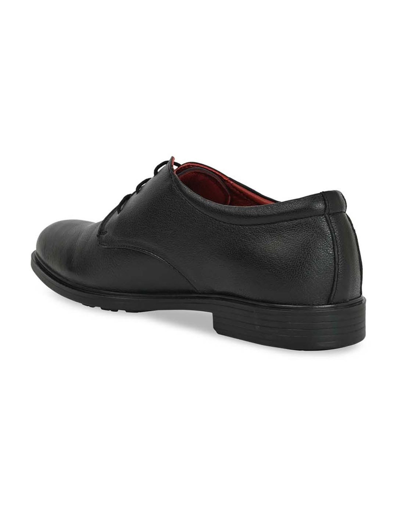 Regal Men's Black Derby Shoes