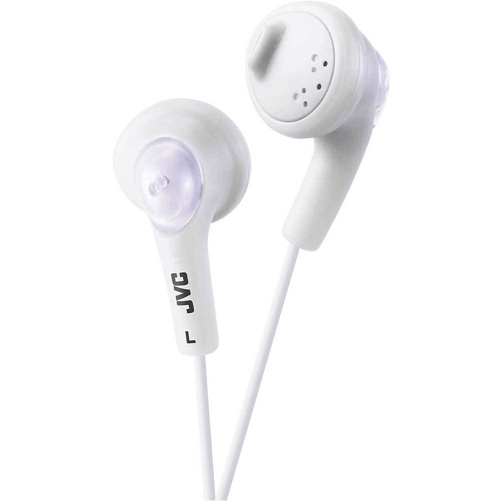 JVC White HAF160W Gumy Earbuds