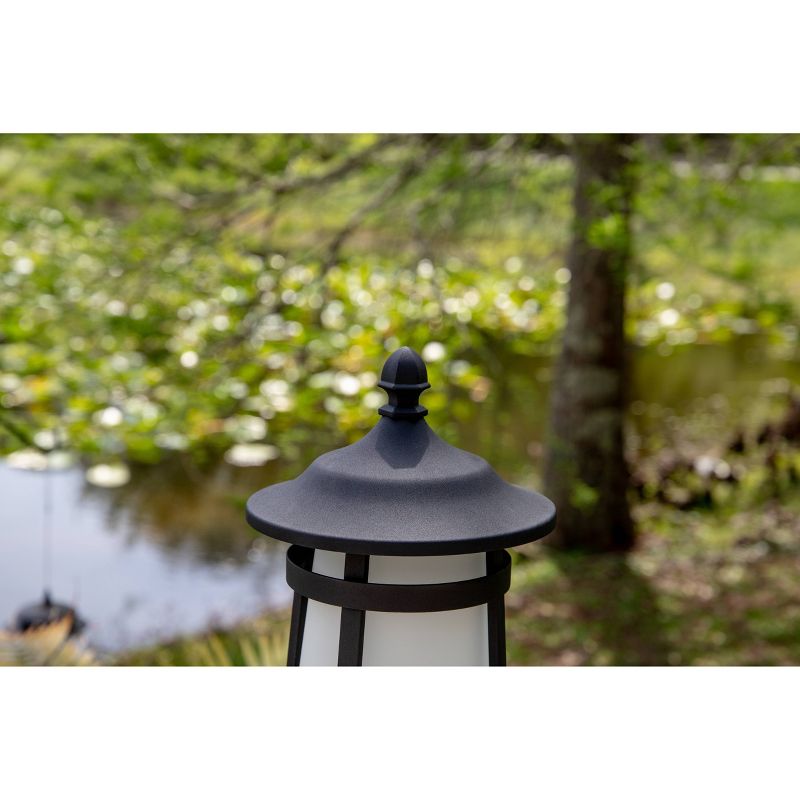 Outdoor Lantern Kenroy Black Aluminum