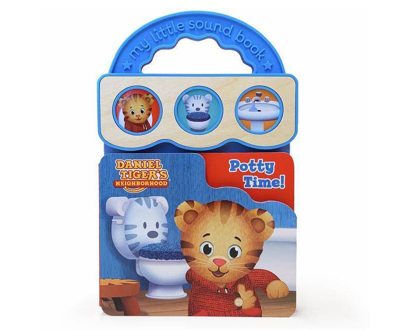 Potty Time! (Daniel Tiger's Neighborhood Interactive Take-Along Children's Sound Book) - by Scarlett Wing (Board Book)