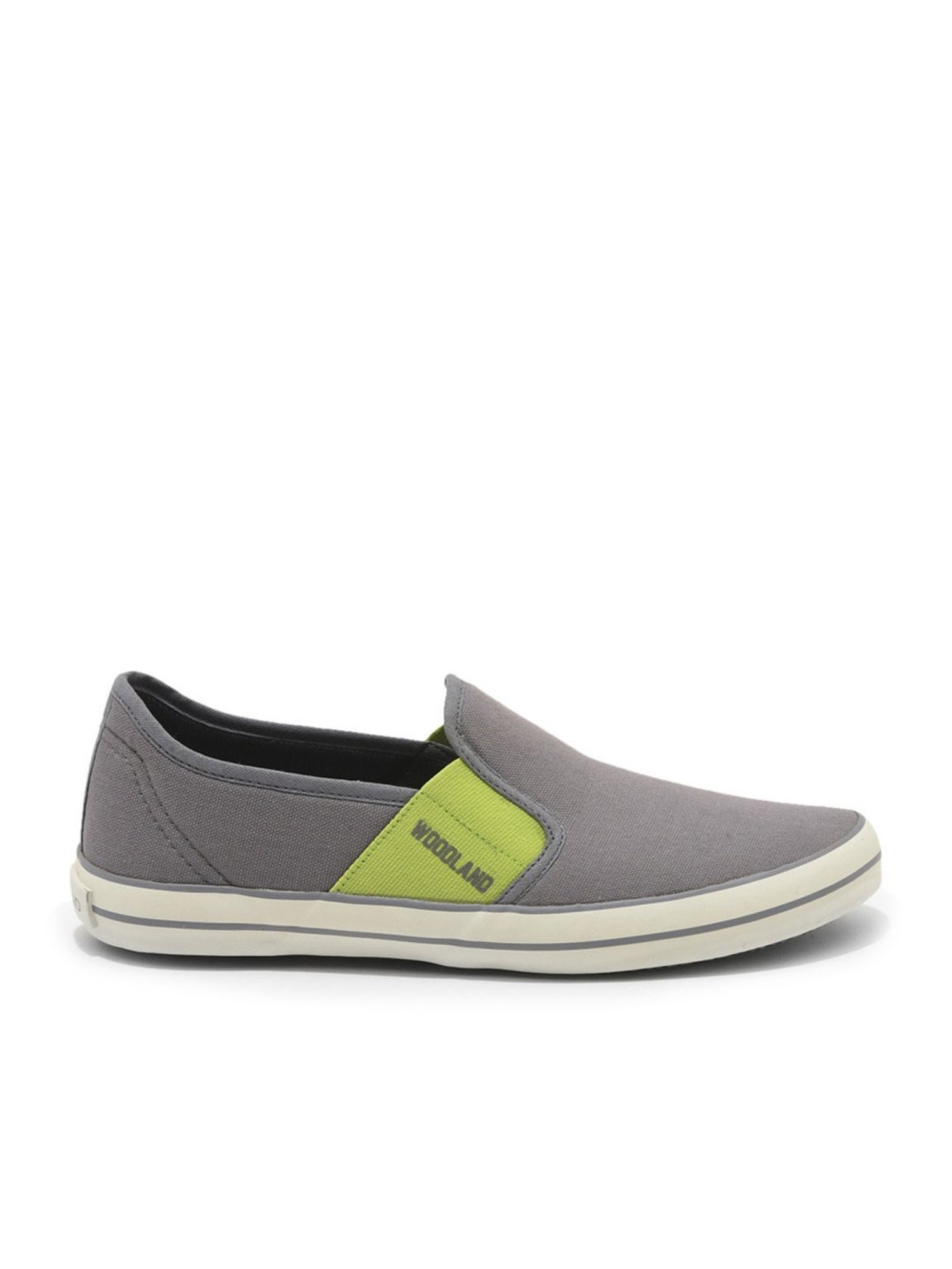 Woodland Men's Grey Plimsolls