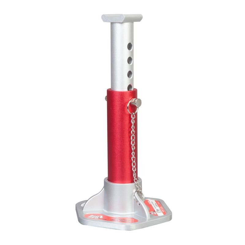 Torin Big Red T43004 3 Ton Capacity Double Locking Aluminum Jack Stands, 1 Pair