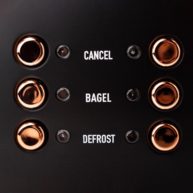 Heritage 4-Slice Toaster - Copper/Black
