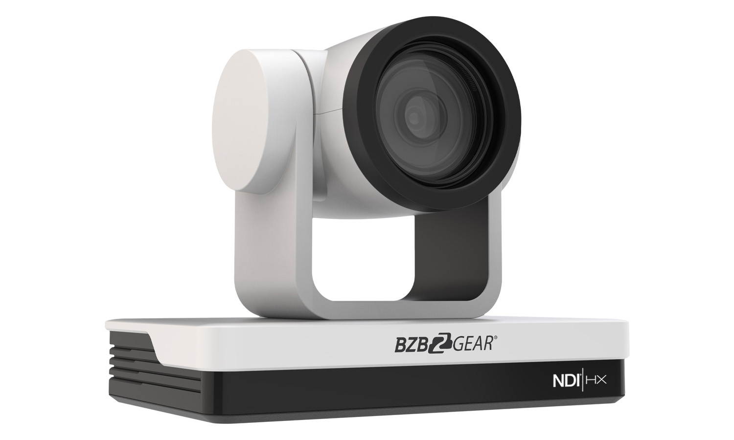 BZBGEAR 12X Universal PTZ NDI/HDMI/SDI/USB 3.0 RS232/485 Live Streaming Camera Series (White)