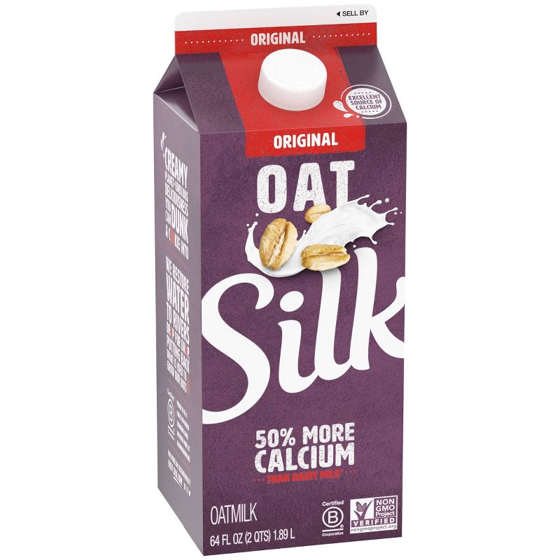 Silk Original Dairy-Free OatMilk - 0.5gal