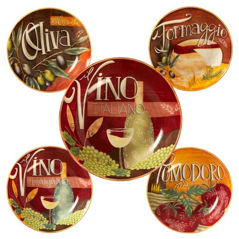 5pc Glass Beverage Pitcher and Drinkware Set - Mason Craft & More