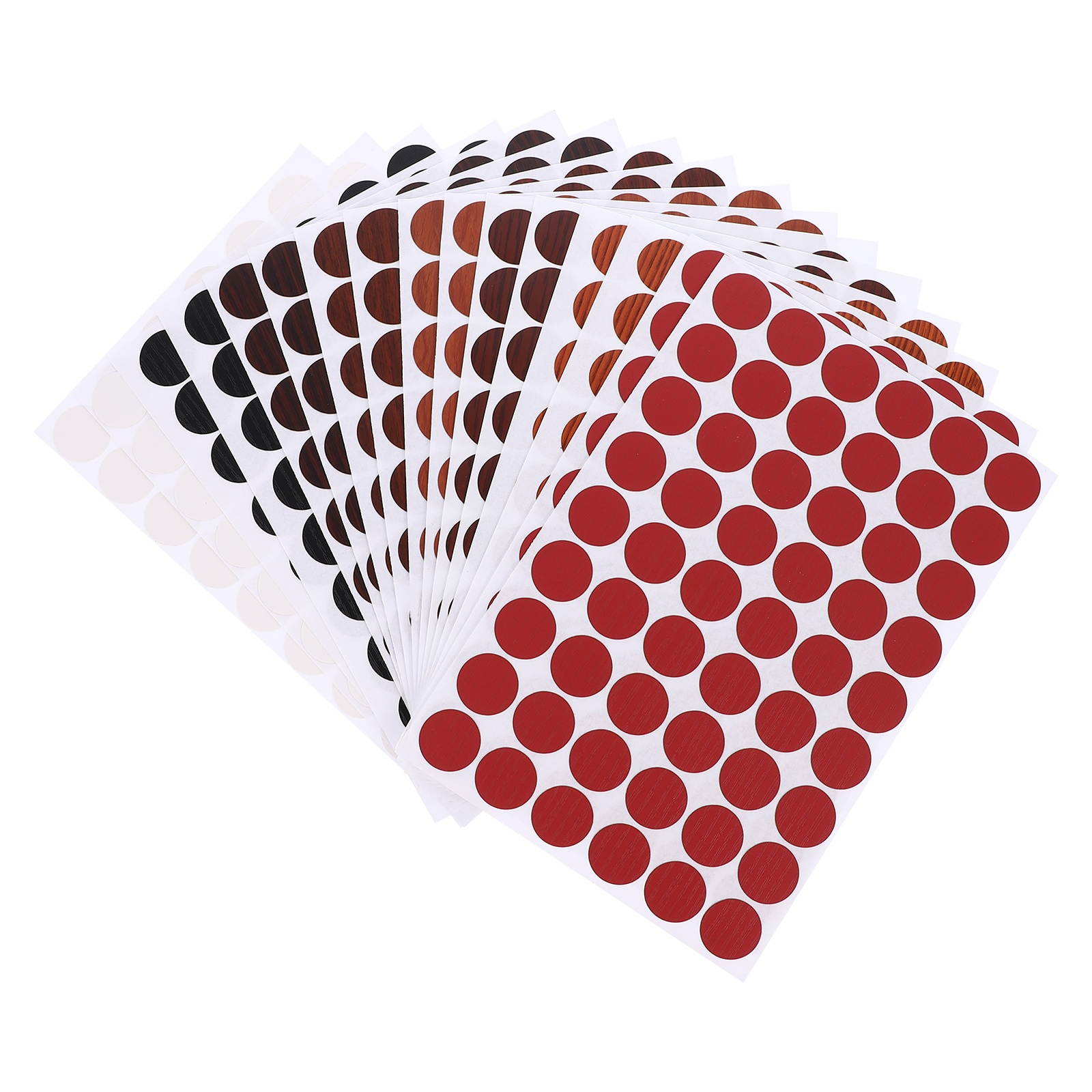 864Pcs Screw Hole Decal Decorative Repairing Adhesive Cover Sticker Screw Hole Cap