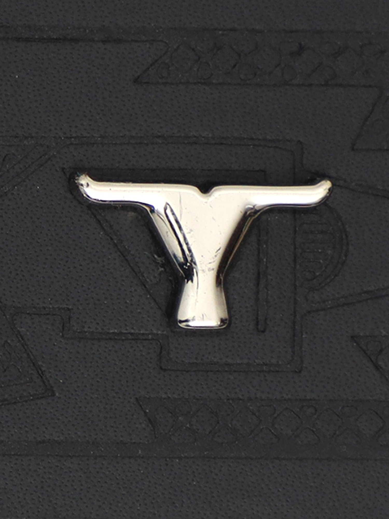 BULCHEE Black Leather Casual Belt for Men