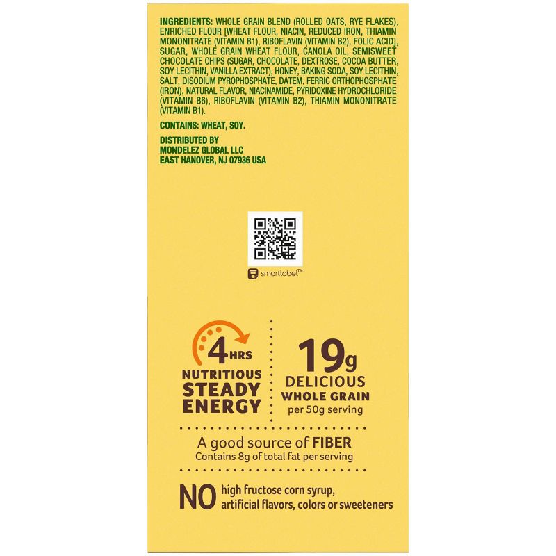 belVita Honey Chocolate Chip Breakfast Biscuits - 5 Packs