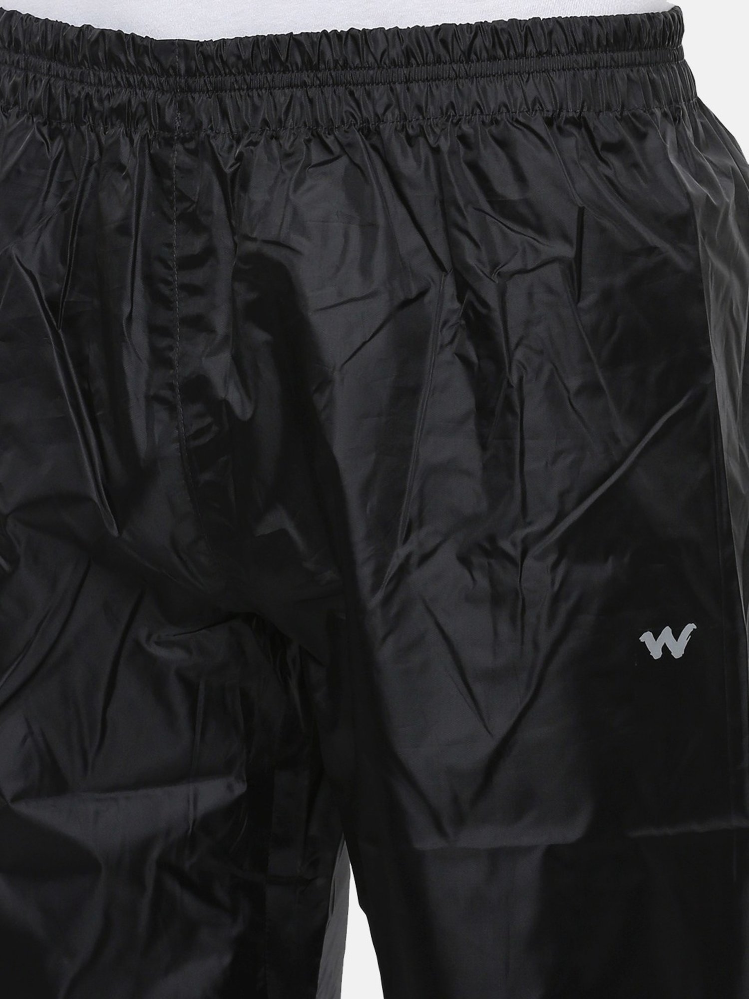 Wildcraft Black Regular Fit Raincoat Set