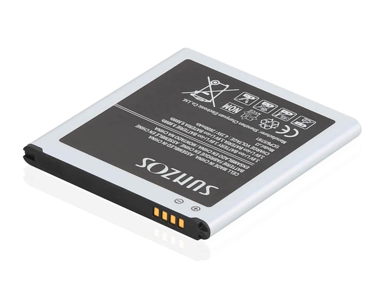 Galaxy J3 Battery, SUNZOS 2600mAh Replacement Battery for Samsung Galaxy Grand Prime SM-G530, Galaxy J5, Galaxy J3 J320A J320V EB-BG530BBU EB-BG530BBE J5-G530P