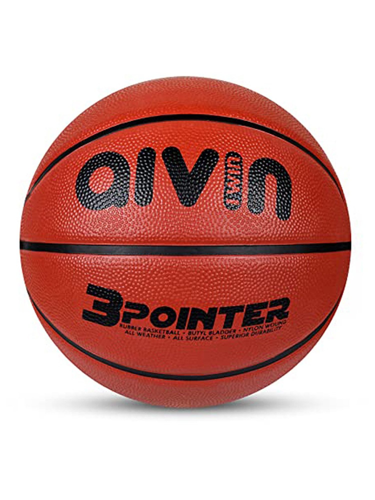 AIVIN 3 Pointer Basketball (Red) Size - 7