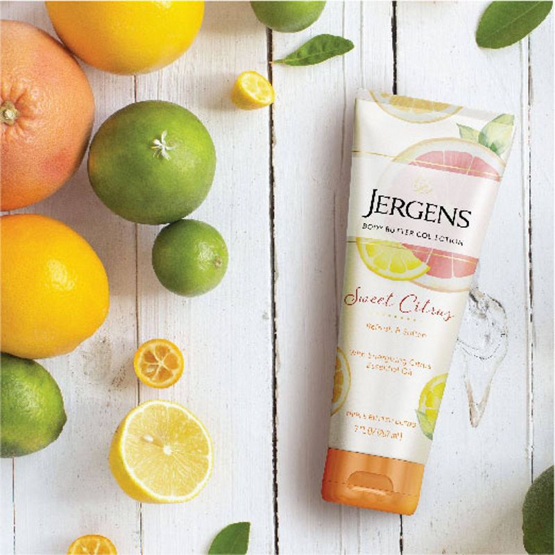 Jergens Sweet Citrus Butter Hand and Body Lotion - 7 fl oz