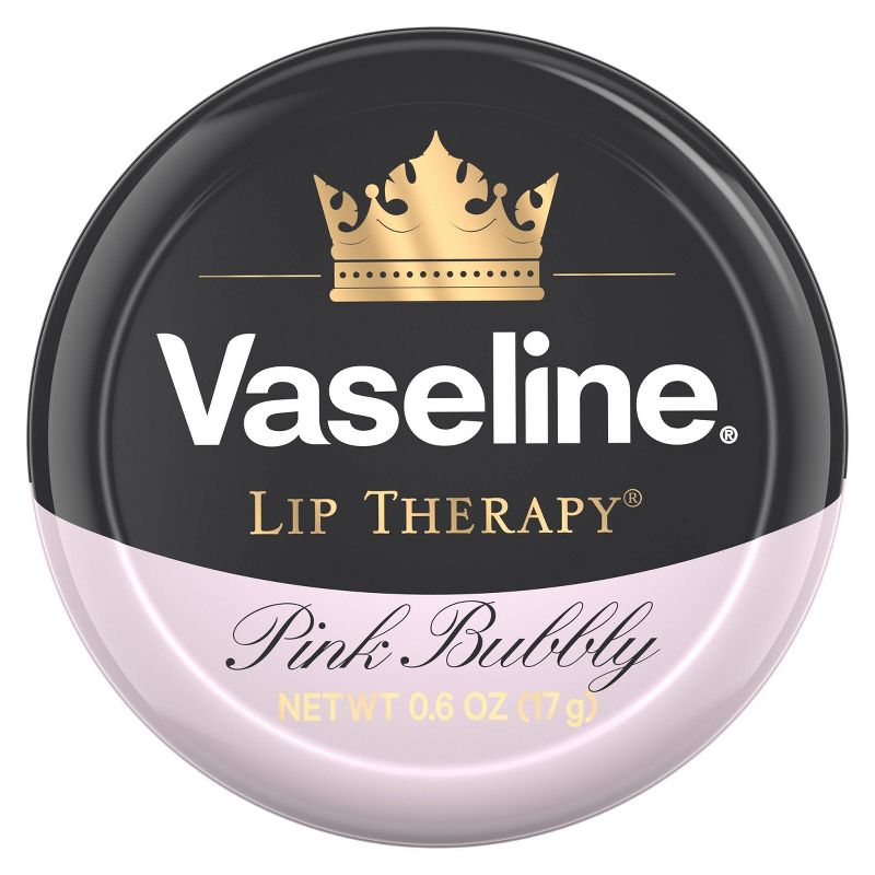 Vaseline Lip Tin Pink Bubbly - 0.6oz