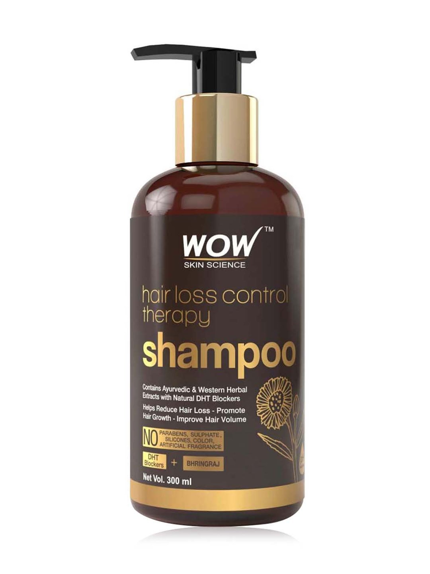 Wow Skin Science Hair Loss Control Therapy Shampoo - 300 ml