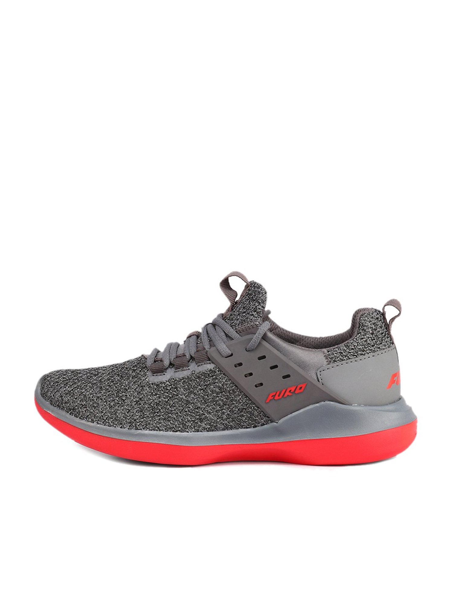 Furo by Red Chief Men's Dark Grey Running Shoes