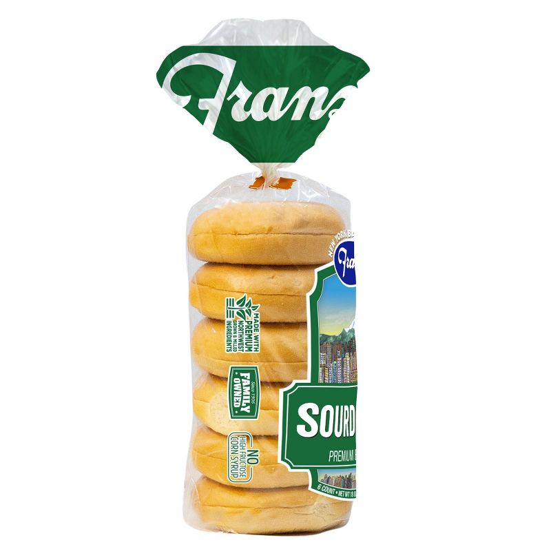Franz New York Bagel Boys Sourdough Bagels - 18oz/6ct