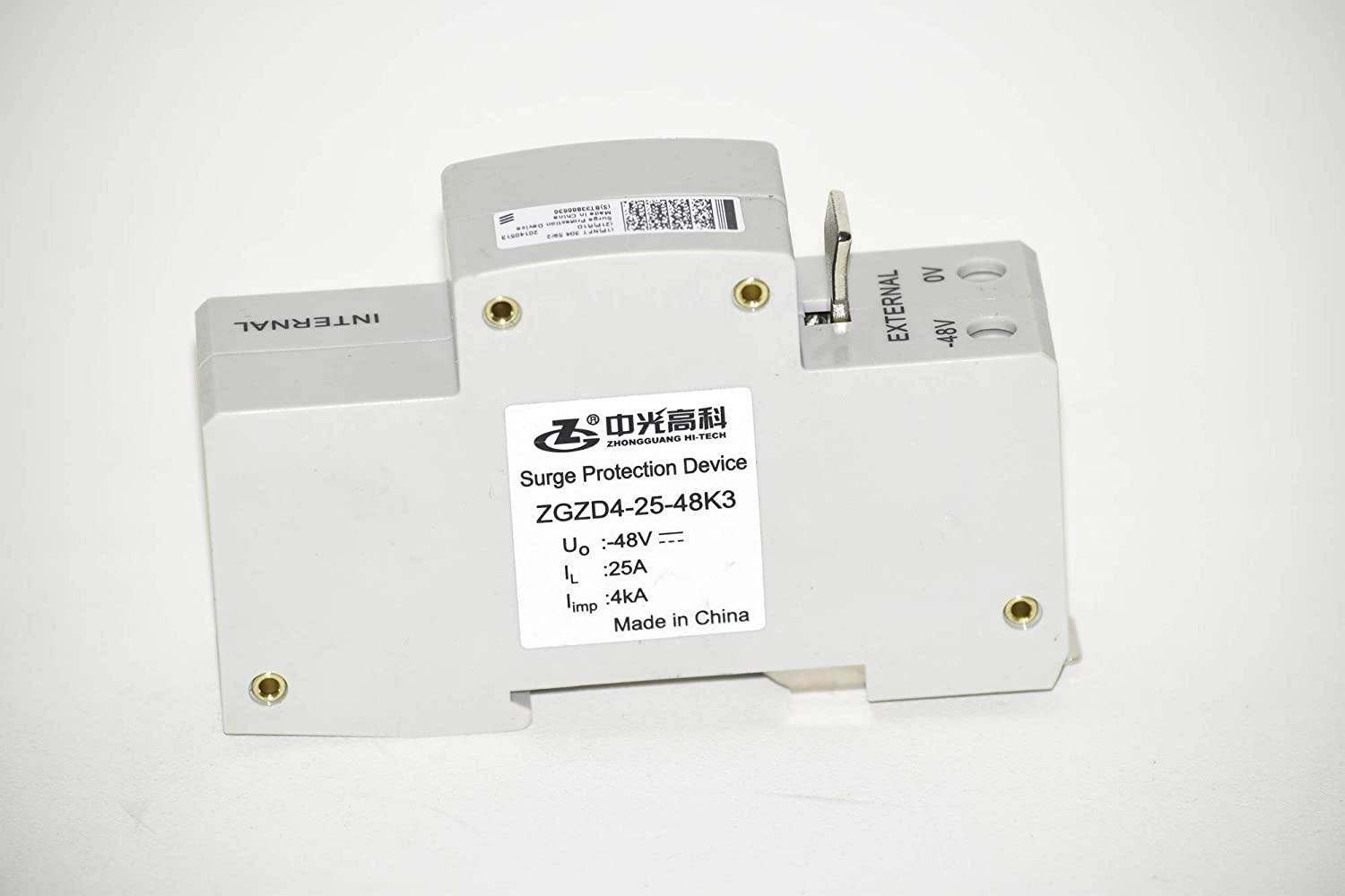 Ericsson ZGZD4-25-48K3 Zhongguang Surge Protection Device 1/pkg 25A 48V 25A 48V 4kA