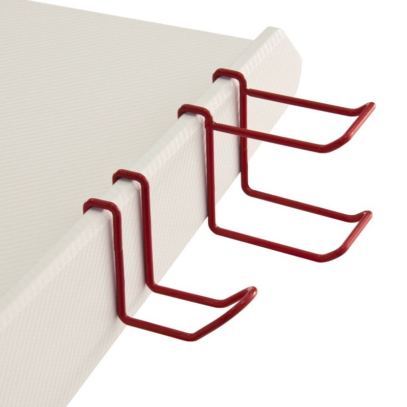 Ergonomic Computer Gaming Desk Red - Techni Sport