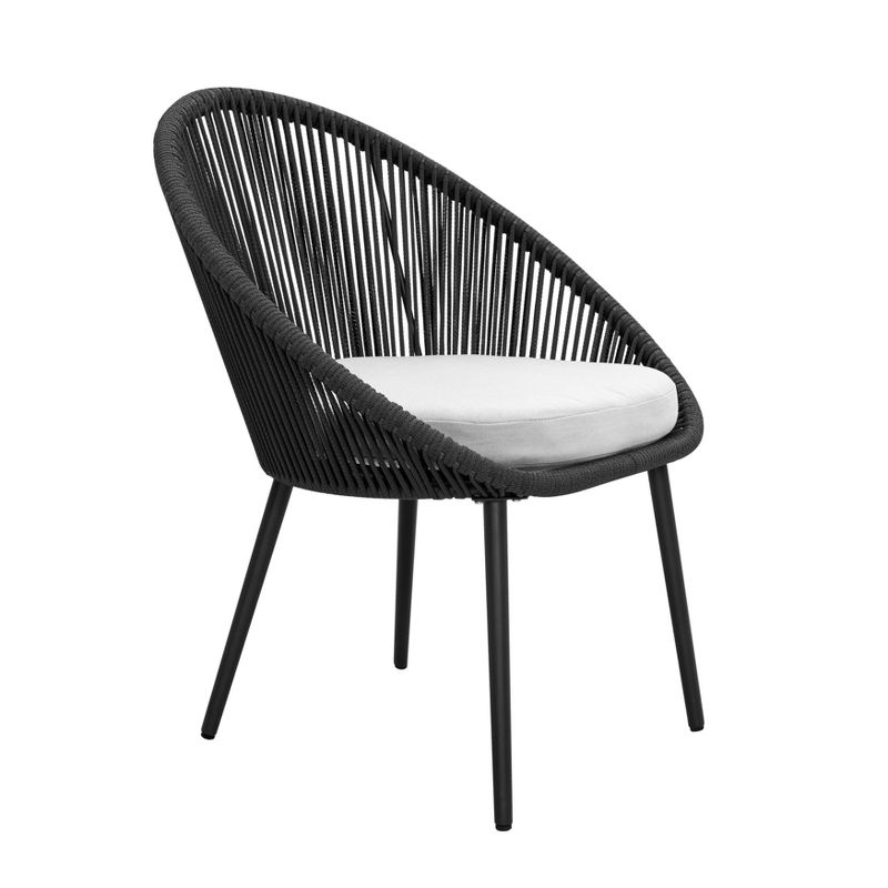 3pc Rope Bistro Patio Set - Nuu Garden