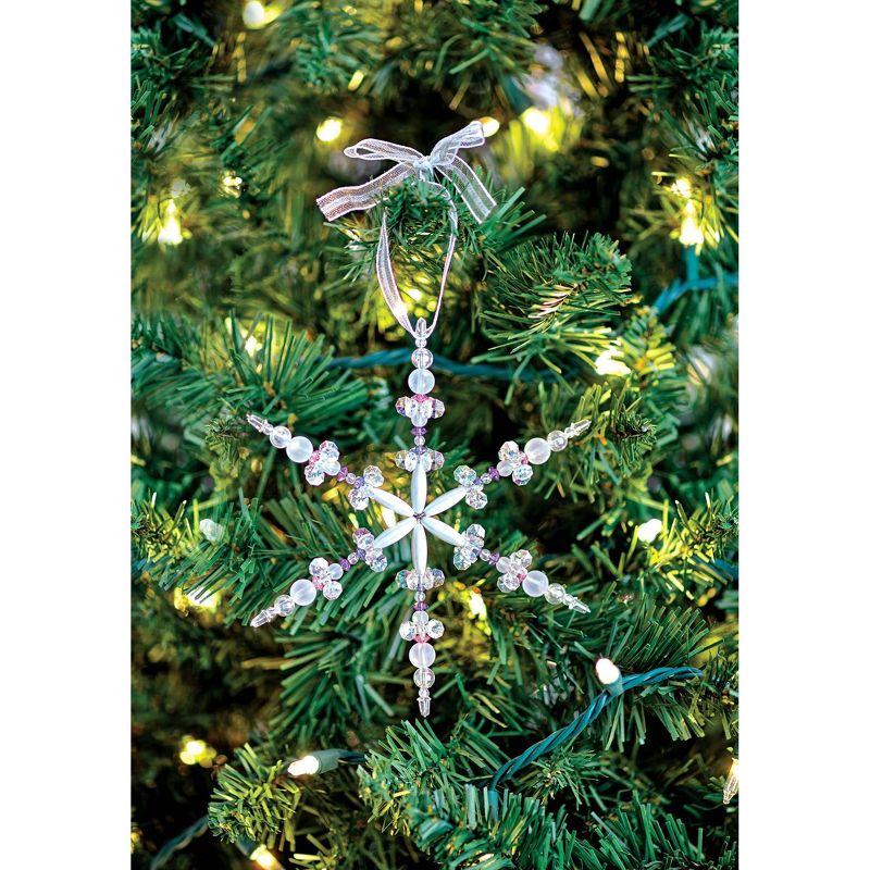Creativity for Kids Beaded Snowflake Ornaments