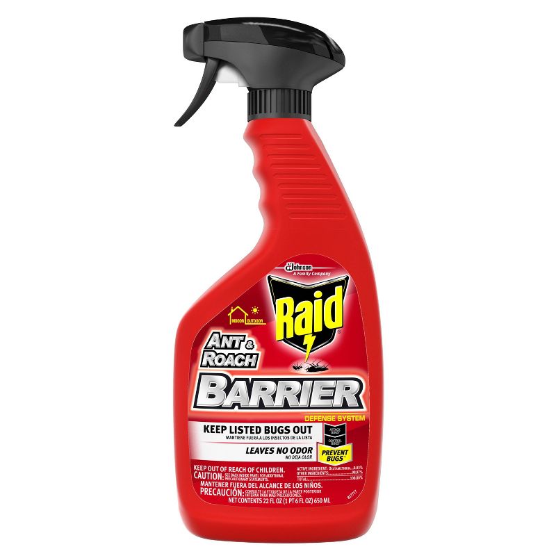 Raid Ant & Roach Barrier - 22 fl oz