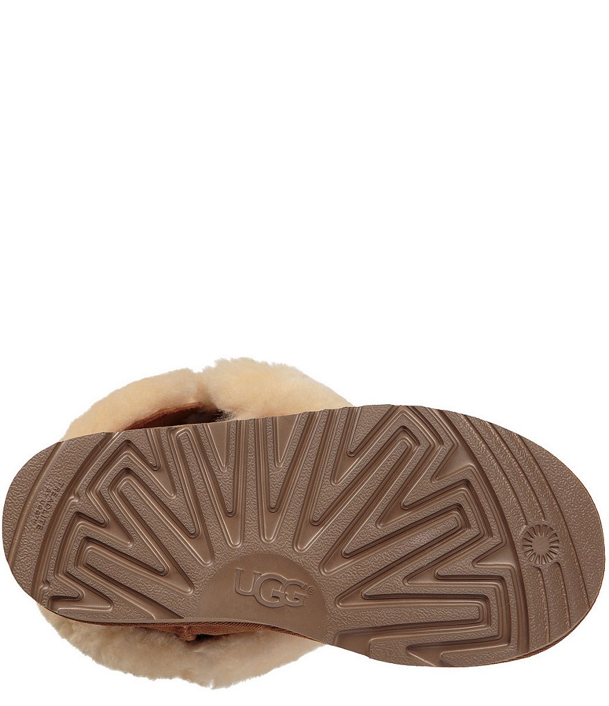 Baby Deer Saddle Oxford Crib Shoes (Infant)