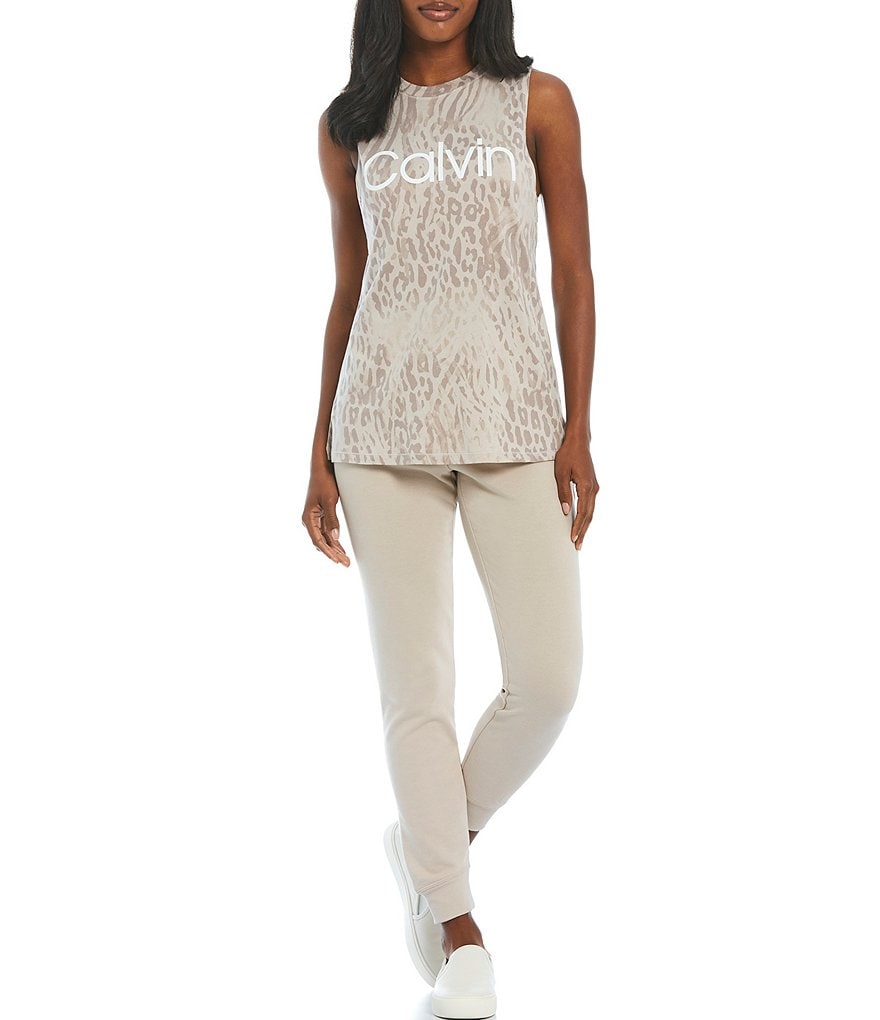 Calvin Klein French Terry Drawstring Waist Coordinating Joggers