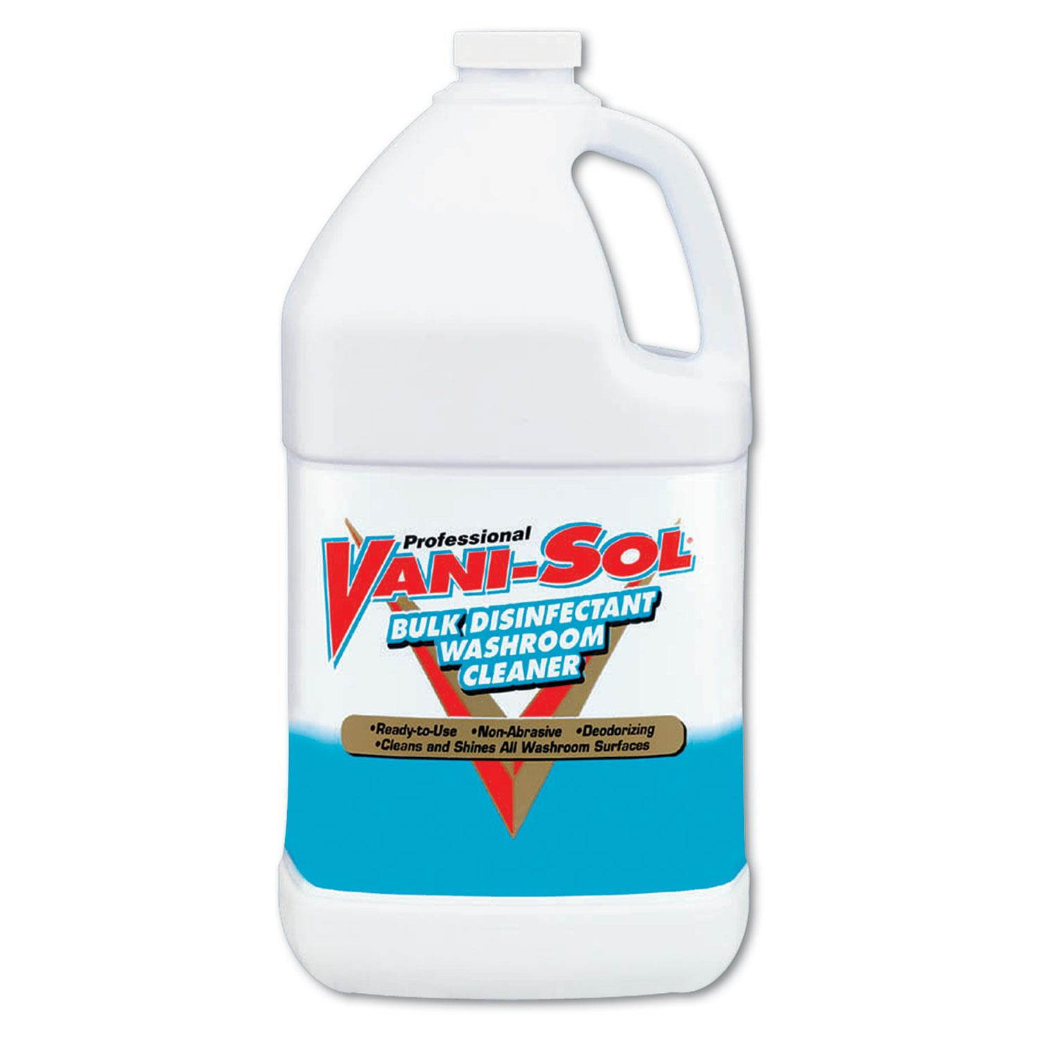 Vani-Sol Bulk Disinfectant Bathroom Cleaner 1gal Bottle 4/Carton 00294