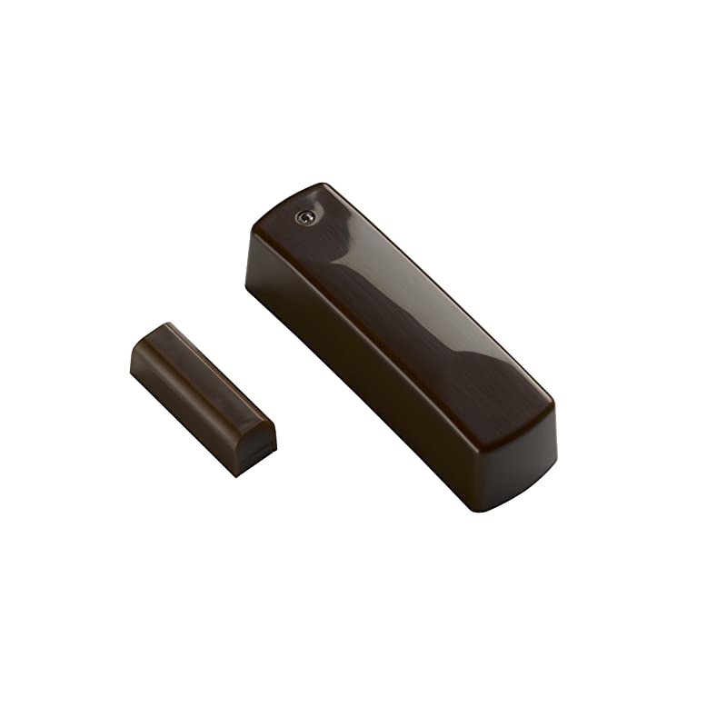 Plus Rare Earth Magnets Door & Window Sensor, White & Brown (DWZWAVE2.5-ECO)