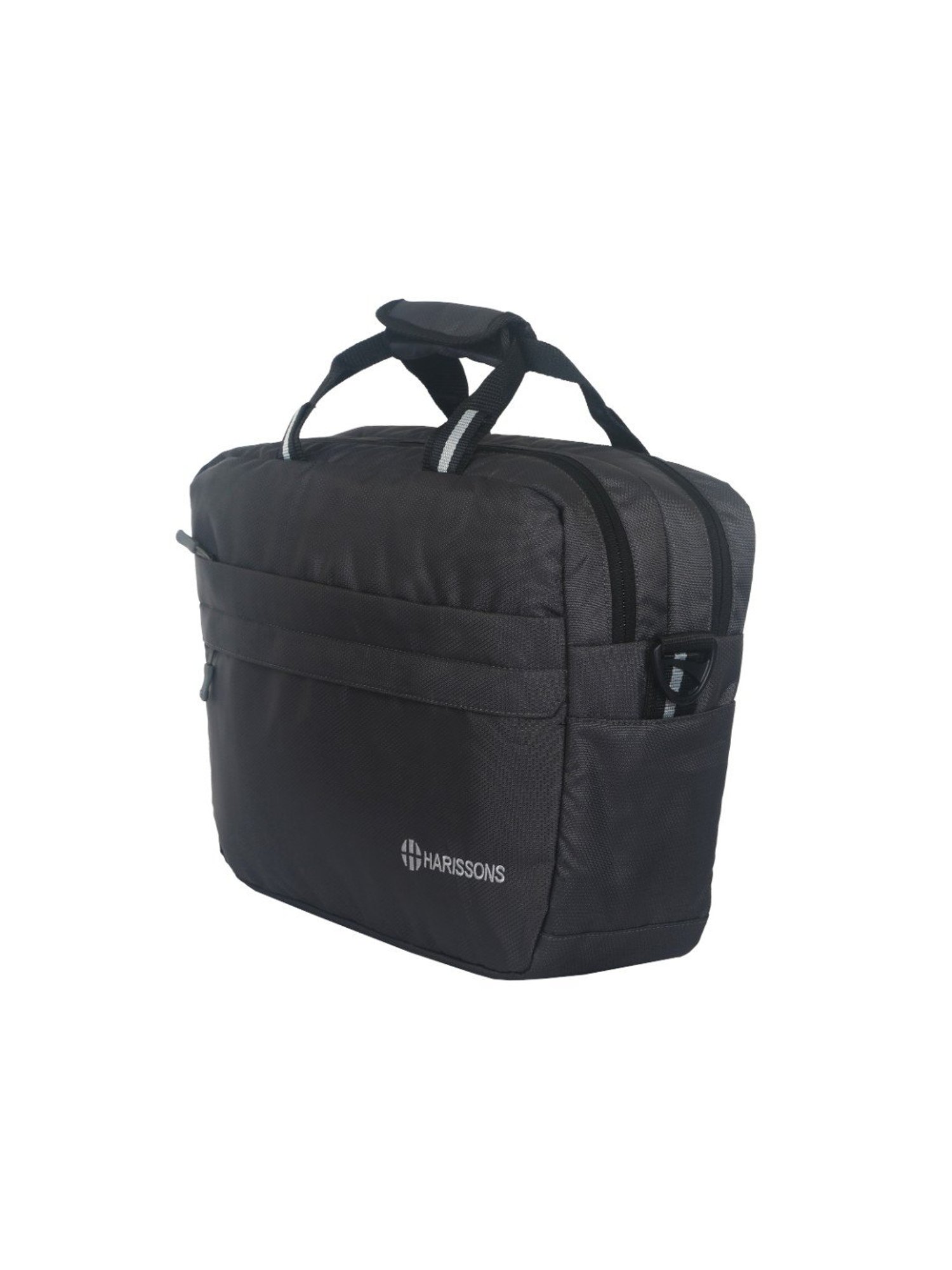 Priority Black Synthetic Large Messenger Bag