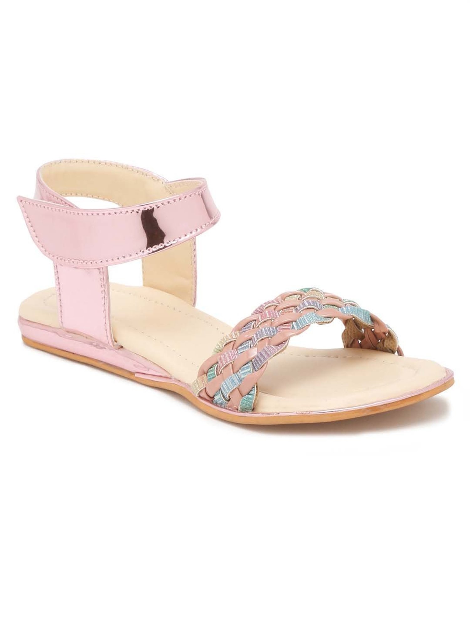 Tiny Bugs Kids Multicolor Ankle Strap Sandals