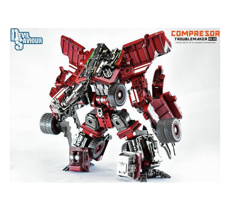 DS-03 Compresor | Devil Saviour Construction Combiner Action figures