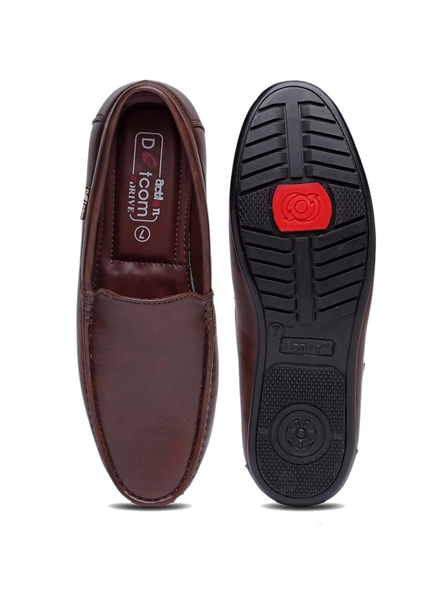 Action Men's Brown Casual Loafers