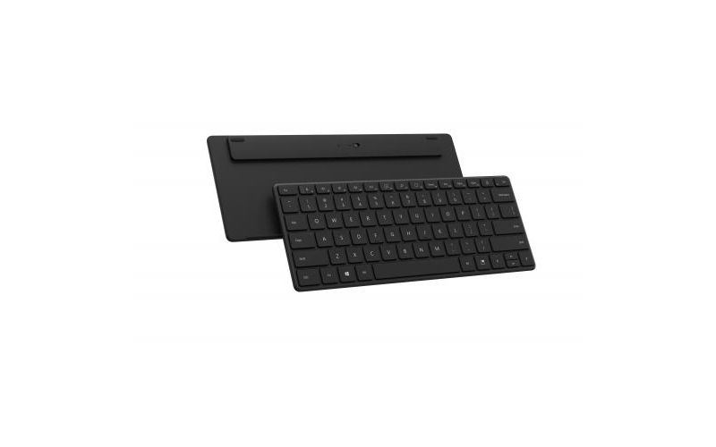Microsoft Designer Compact Keyboard Matte Black - Bluetooth 5.0 Connectivity - 2.40 GHz Operating Frequency - Dedicated Emoji Key