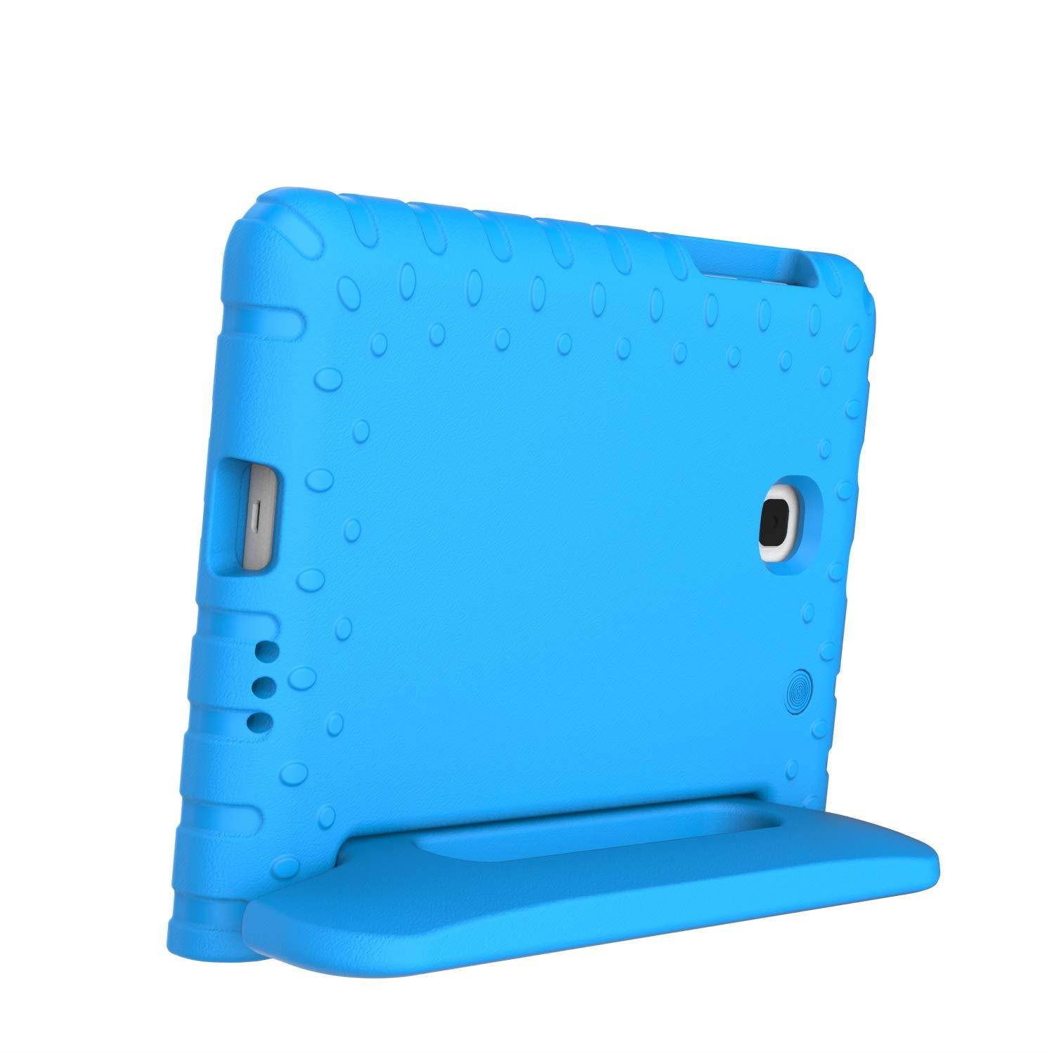 BMOUO Kids Case for Samsung Galaxy Tab A 8.0 2018 SM-T387, Shockproof Light Weight Protective Handle Stand Kids Case for Galaxy Tab A 8.0 Inch 2018 Release SM-T387 - Blue