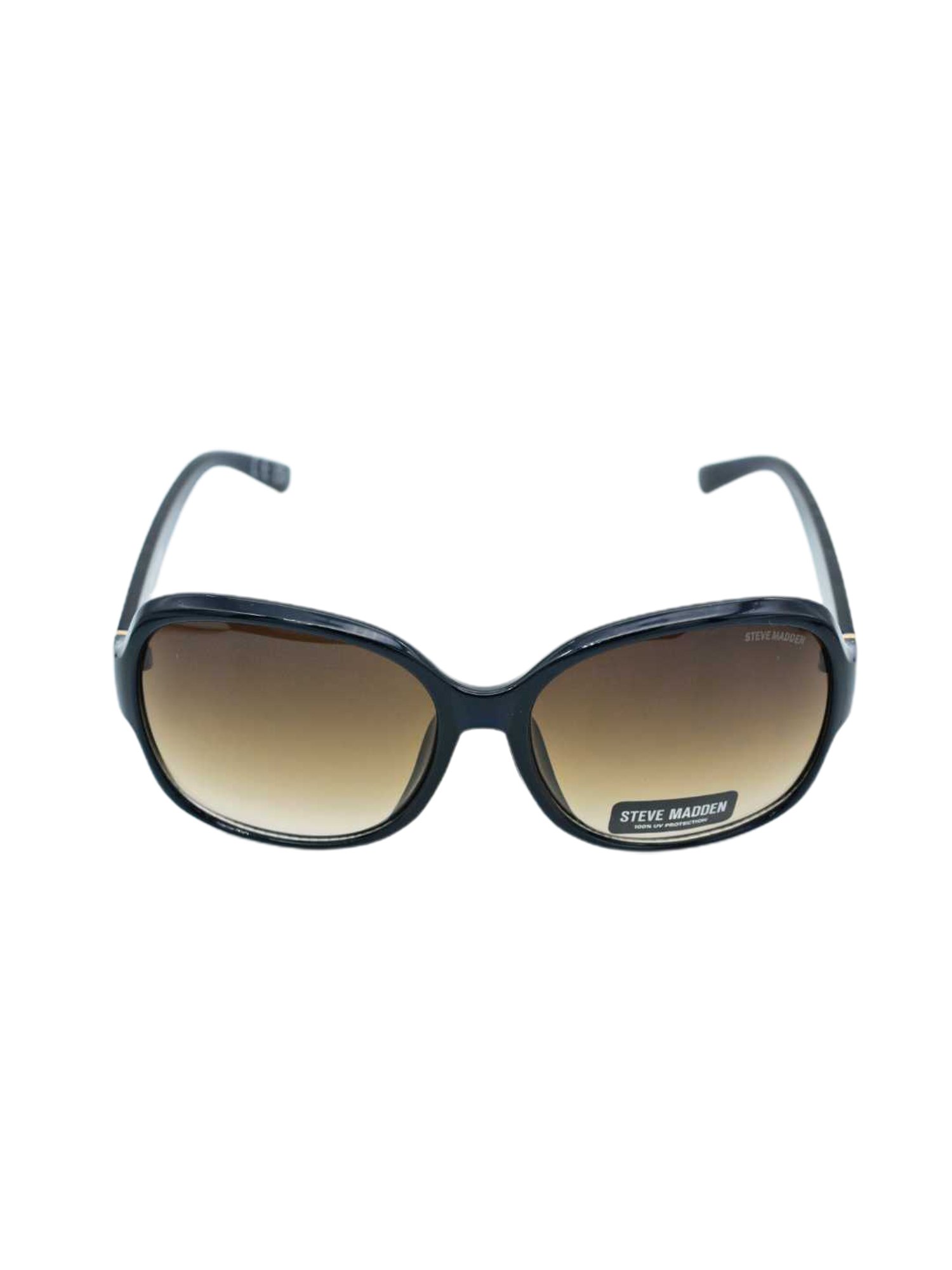 STEVE MADDEN Navy Oversize Irregular Sunglasses for Women
