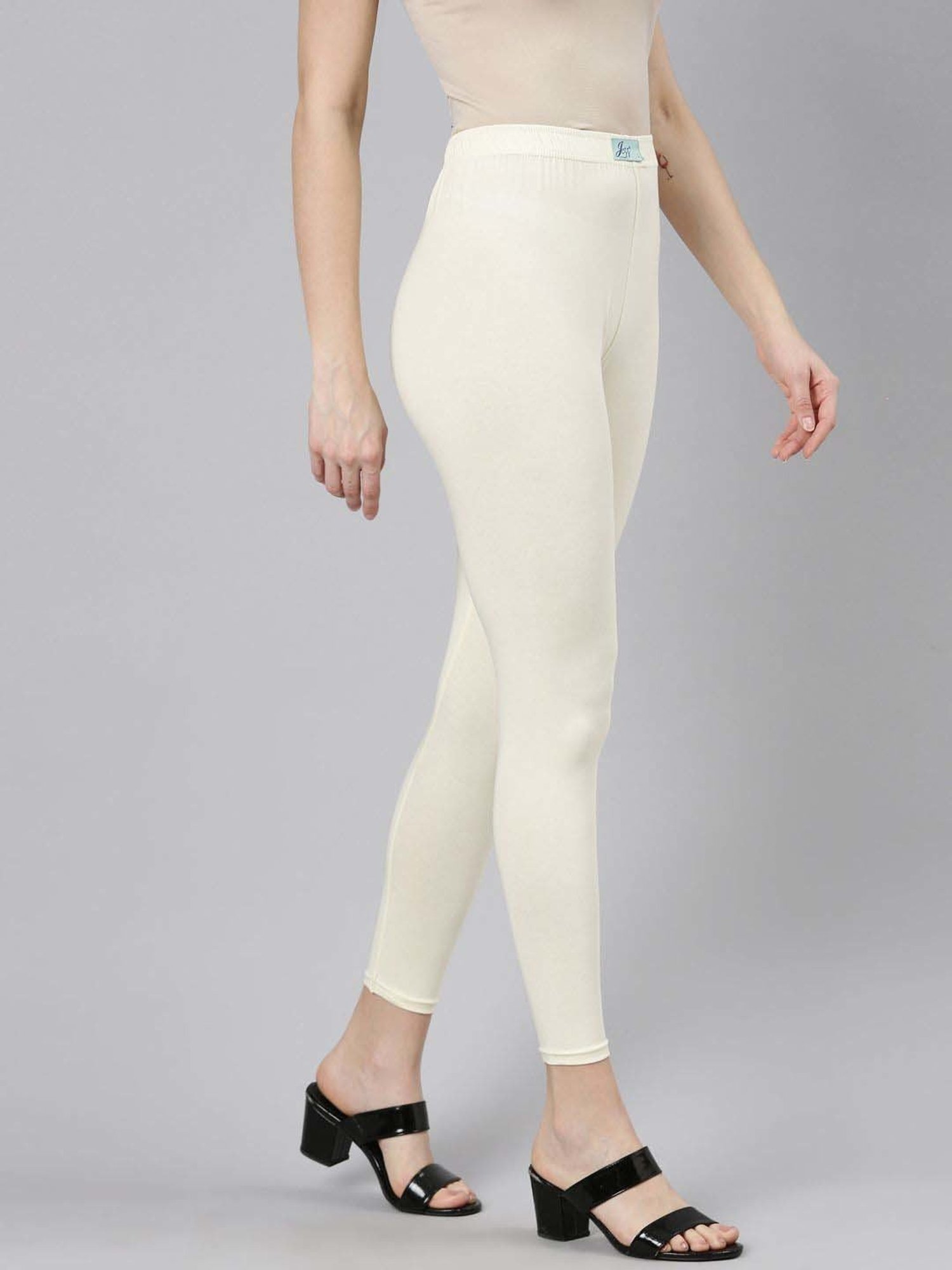 JCSS Cream Cotton Leggings