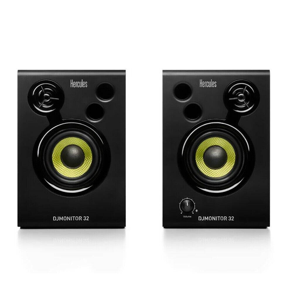 Hercules DJMonitor 32 3" Active Powered Multimedia Speakers (Pair)