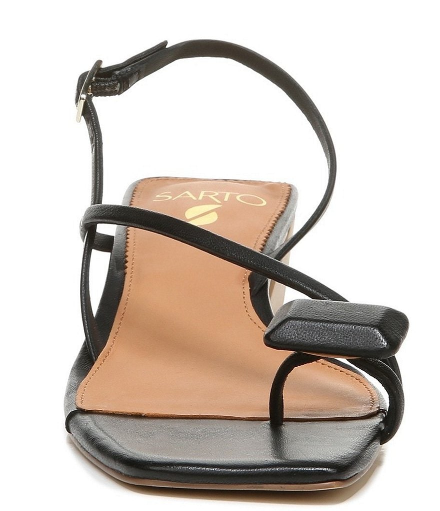 Sarto by Franco Sarto Courtney Leather Toe Ring Sandals