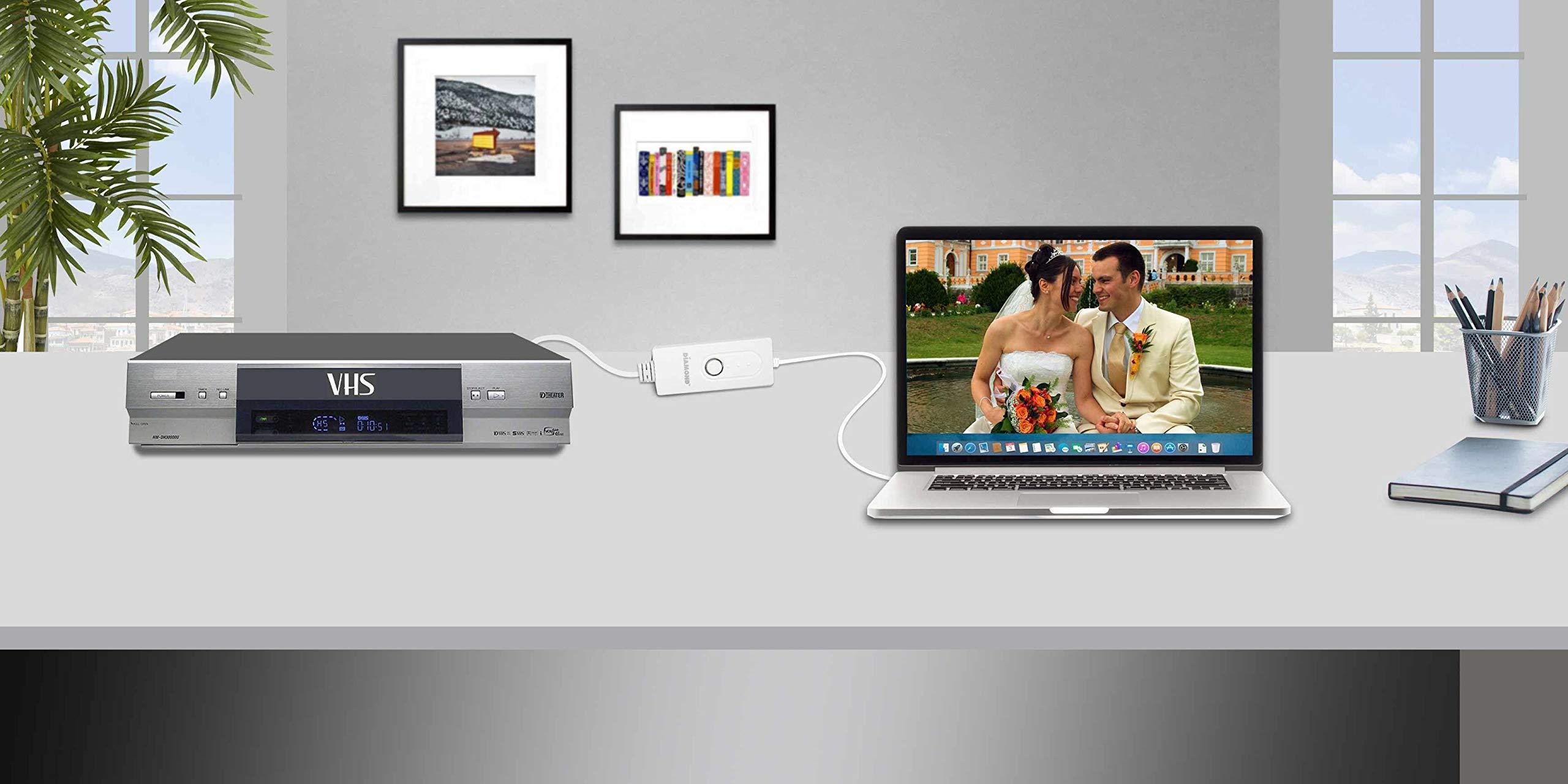 Diamond VC500MAC VC500 USB 2.0 Video & Audio Capture Device For Mac